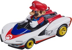 Carrera Mario Kart Toy Car P-Wing Twinpack - Pull-Back - Mario & Yoshi