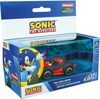 Pull Back Car Team Sonic Racing toy car - black - race car