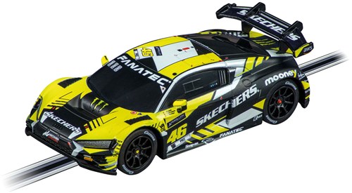 Carrera race car Audi R8 Valentino Rossi slot car scale model 1:43-2
