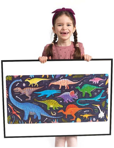 Banana Panda puzzle I Love Dinosaurs - educational toy for kids-3