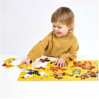 Banana Panda dog puzzle - educational toy for kids aged 3+-3