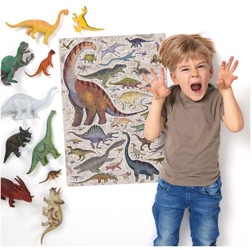 Banana Panda puzzle dinosaurs - 200 pieces - educational toy-3