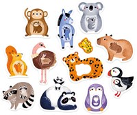 Banana Panda animal puzzle for toddlers - educational cardboard toy-2
