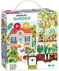 Banana Panda puzzle garden - educational kids jigsaw fruit and vegetables