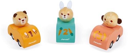 Janod Pocket Pull-back car