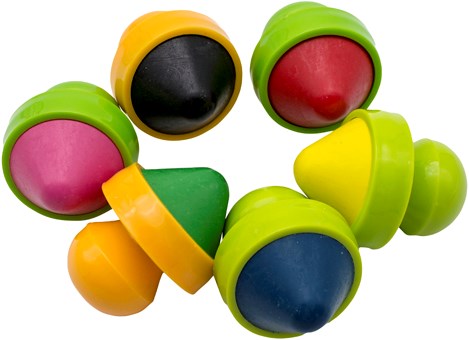 Eduplay ergonomic crayons - Easy Grip Crayons set of 6 colors