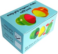 Eduplay crayon refills set - Easy Grip - 6 pieces - multicolor