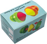 Eduplay sidewalk chalk refills - multicolor chalk set 6 pieces