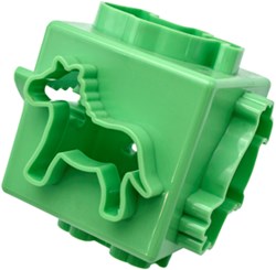 Eduplay play dough cutters jungle - colorful plastic set