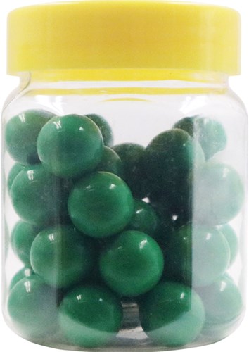 Eduplay bead jar toy - 40 green beads - educational
