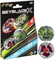 Hasbro Beyblade X Dual Pack battling tops set for kids-2