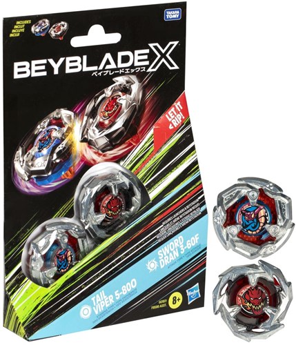 Hasbro Beyblade X Dual Pack battling tops set for kids-3