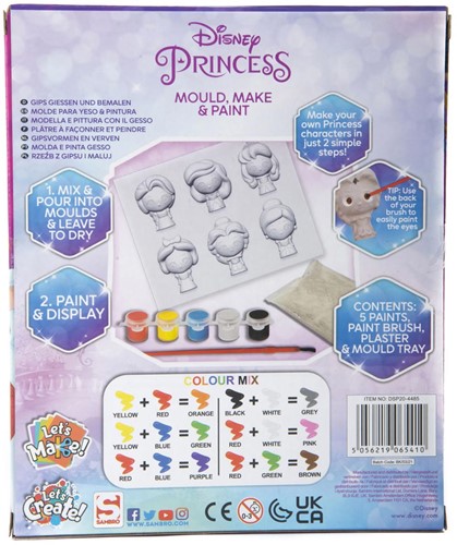 Gips Gieten & Schilderen Disney Prinses-3