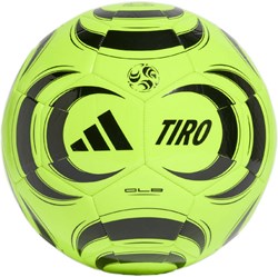 Adidas football Tiro Club size 5 yellow black imitation leather ball