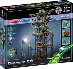 fischertechnik marble run Dynamic Set XXL - construction kit with LED