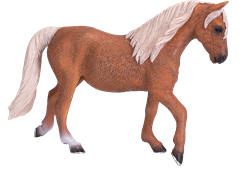 Mojo Horses toy horse Morgan Stallion Brown - 381021