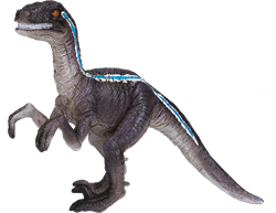 Mojo toy dinosaur Velociraptor standing - 381027
