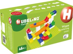 Hubelino marble run see-saw expansion set - 45 pieces - marble run accessory