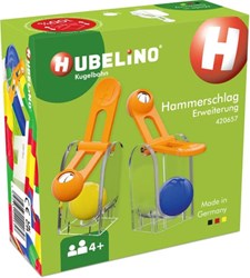 Hubelino marble run gravity hammer set - 6 pieces - expansion