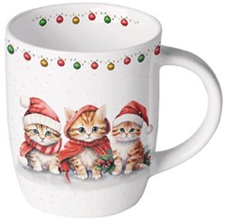 Ambiente cat mug porcelain 0.2L coffee mug gift