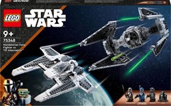 LEGO 75348 Star Wars Mandalorian Fang Fighter vs. TIE Interceptor Set