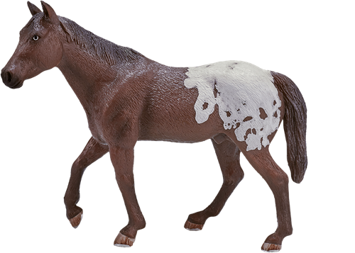 Mojo Horses toy horse Appaloosa Stallion Chestnut - 387150