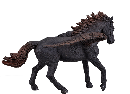 Mojo Fantasy speelgoed Zwarte Pegasus - 387255