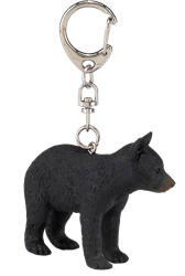 Mojo Woodland Keychain Black Bear Cub - 387438