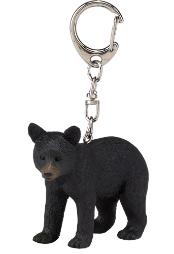 Mojo Woodland Keychain - Black Bear Cub 387438