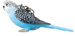 Mojo Farm & Pets Keychain Budgerigar Blue - 387459