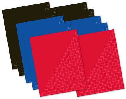 10 notebooks 80 pages diamond 10mm A5 basic