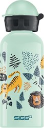 SIGG water bottle Jungle 0.4l aluminium kids leakproof green