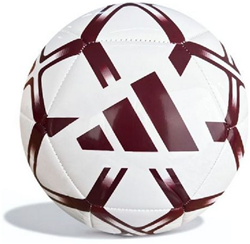Adidas football Starlancer Club white/red training ball durable