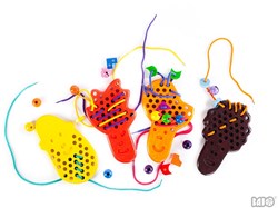 Bajo educational game Funky hair - creative toy for children