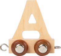 Small Foot wooden letter train train letter A set of 12 pieces