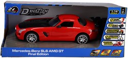 Dynatech remote controlled car Mercedes-Benz SLS AMG GT Final Edition red 1:14 - toy sports car