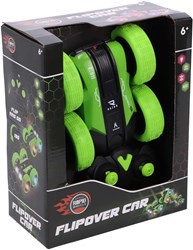 Rapid Wheels remote control car flipover green stunt vehicle
