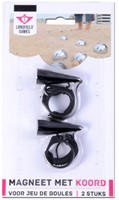 Longfield Games Jeu De Boules Magnet with Cord - 2 pieces