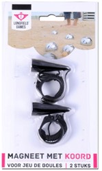 Longfield Games Jeu De Boules Magnet with Cord - 2 pieces