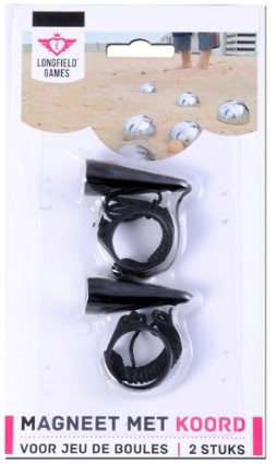 Longfield Games Jeu De Boules Magnet with Cord - 2 pieces