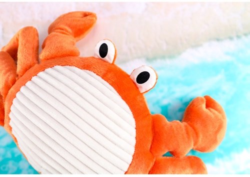 Eduplay cuddly crab Chloe weighted plush toy 1.3 kg-3