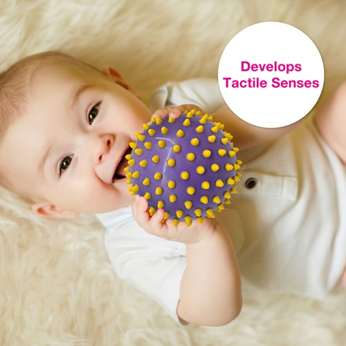 Edushape The Original Sensory Balls Color Dots - 10 cm Set of 4-3