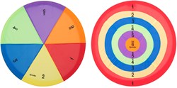 Spordas Hook-N-Loop Targets hula hoop game for kids