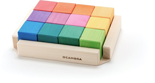 Ocamora wooden blocks educational toy colorful and durable-2