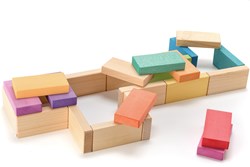 Ocamora toy board set large - educational cardboard multicolor