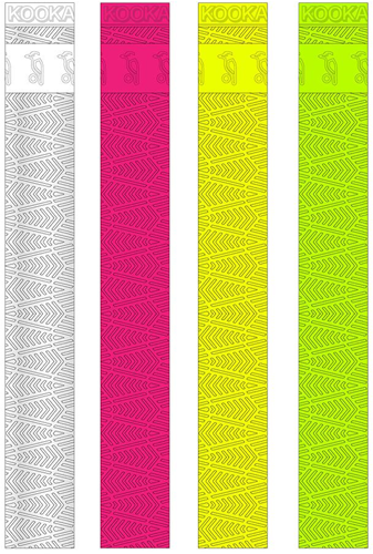 Kookaburra cricket grip Aura lime - perfect grip rubber