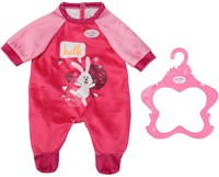BABY born doll clothing pink romper 43 cm - play suit