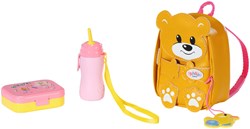 BABY born doll backpack set with accessories - kindergarten - 36cm