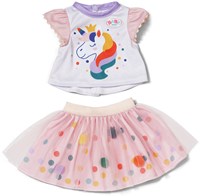 BABY born unicorn tutu dress - doll clothing 43cm - unicorn