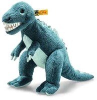 Steiff plush Thaisen T-Rex dino blue - 35 cm cuddly toy